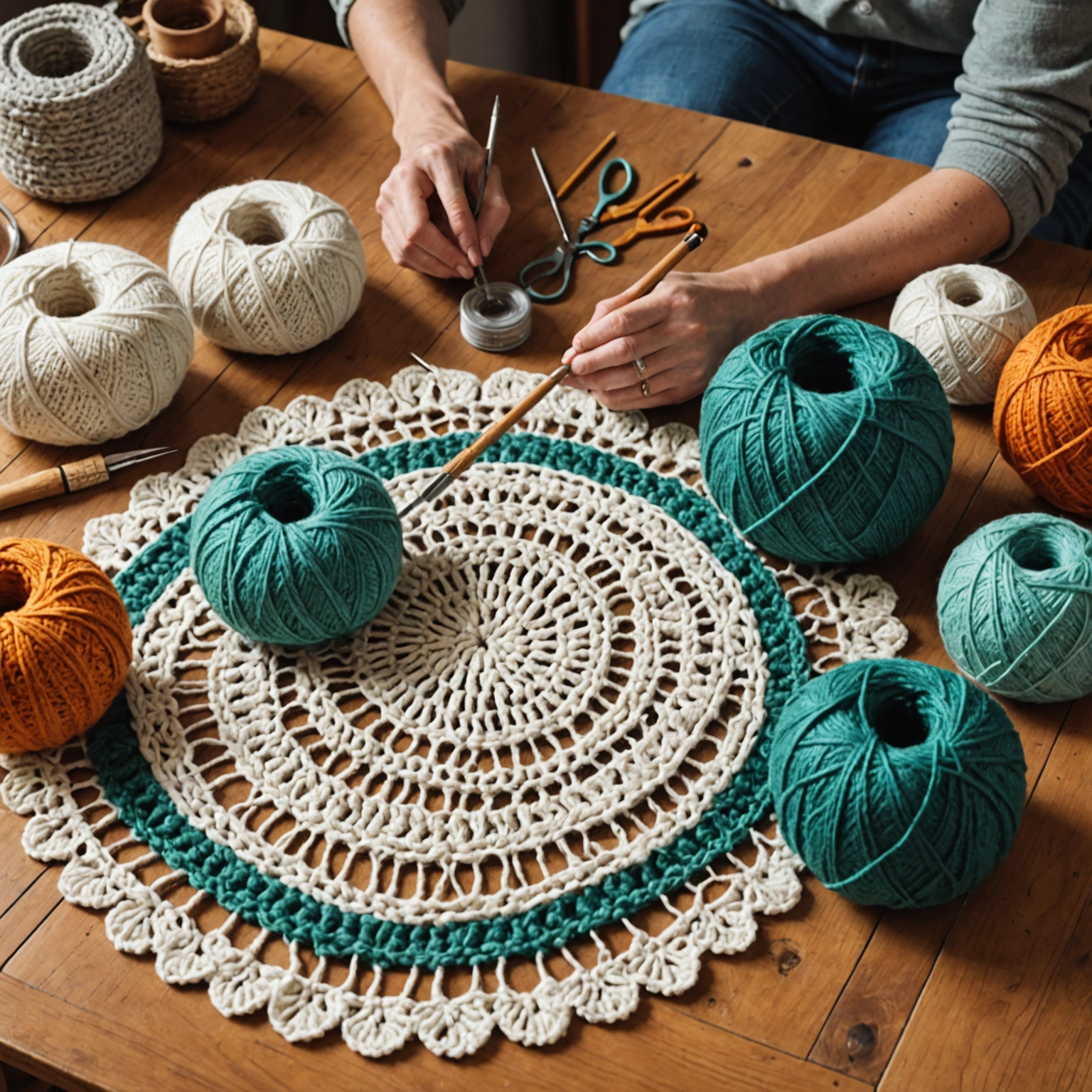 Как связать коврик крючком: Простые схемы вязания коврика крючком для начинающих