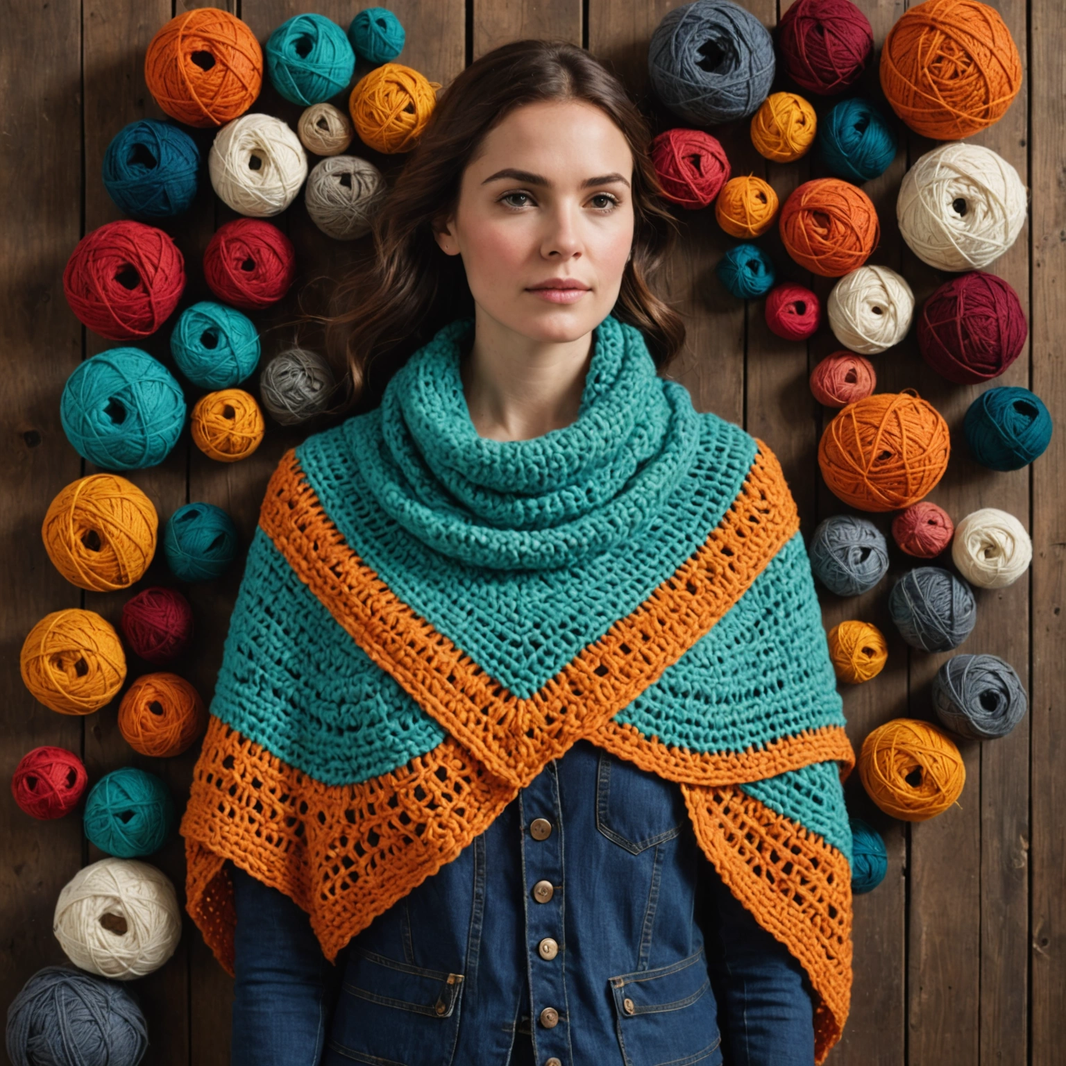 Вязание как искусство и способ самовыражения: начните с простой шали крючком