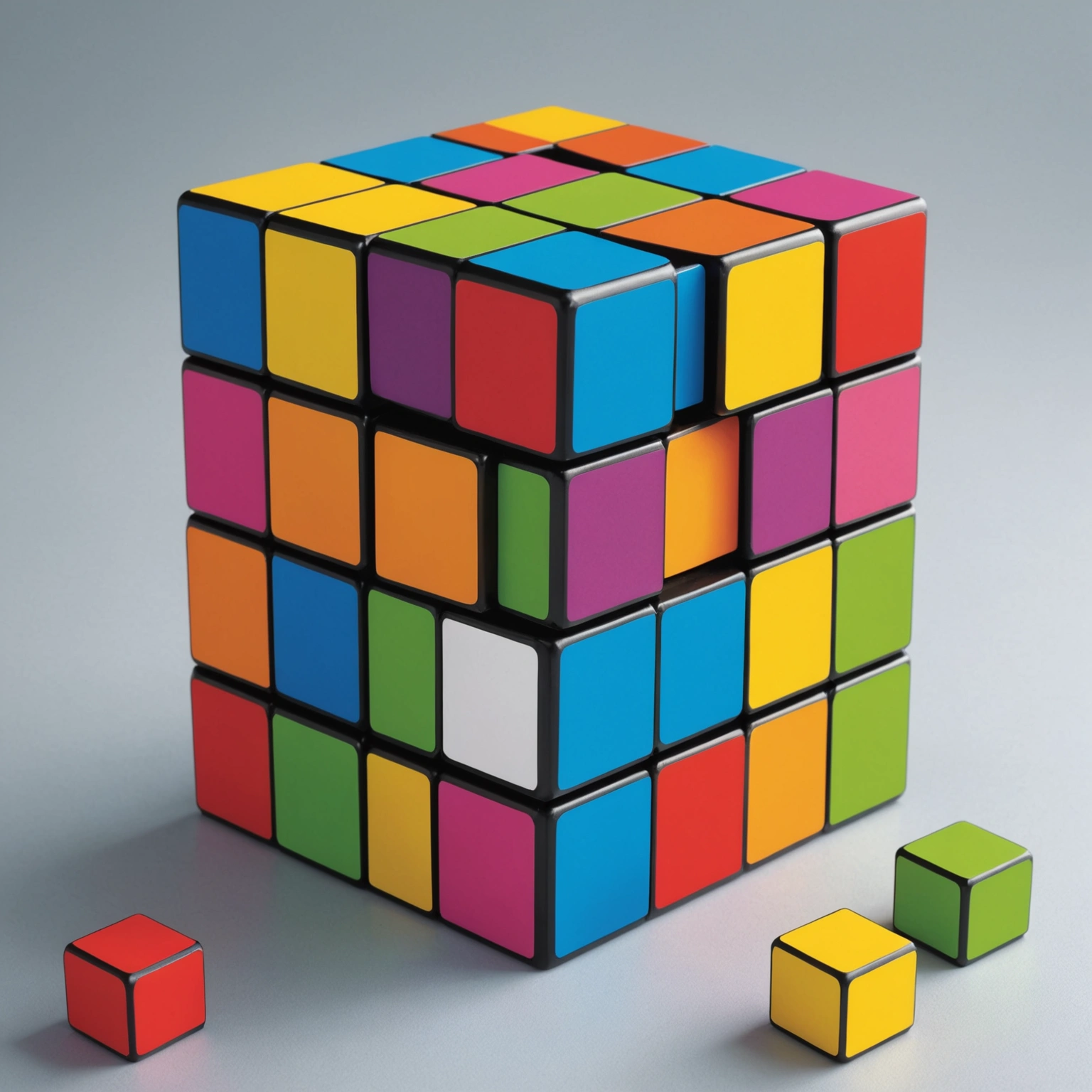 Как сделать кубик Рубика из бумаги: увлекательное творчество для всех возрастов