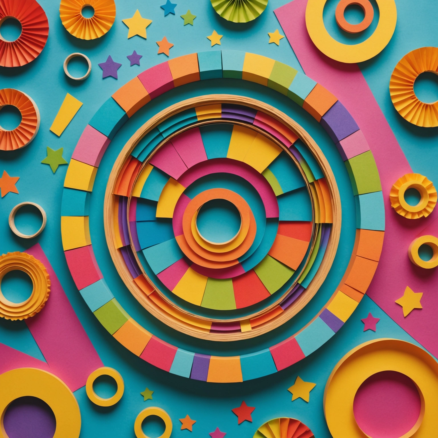 Как сделать кольцо из бумаги: Для кукол и декора — творческий подход к простым материалам