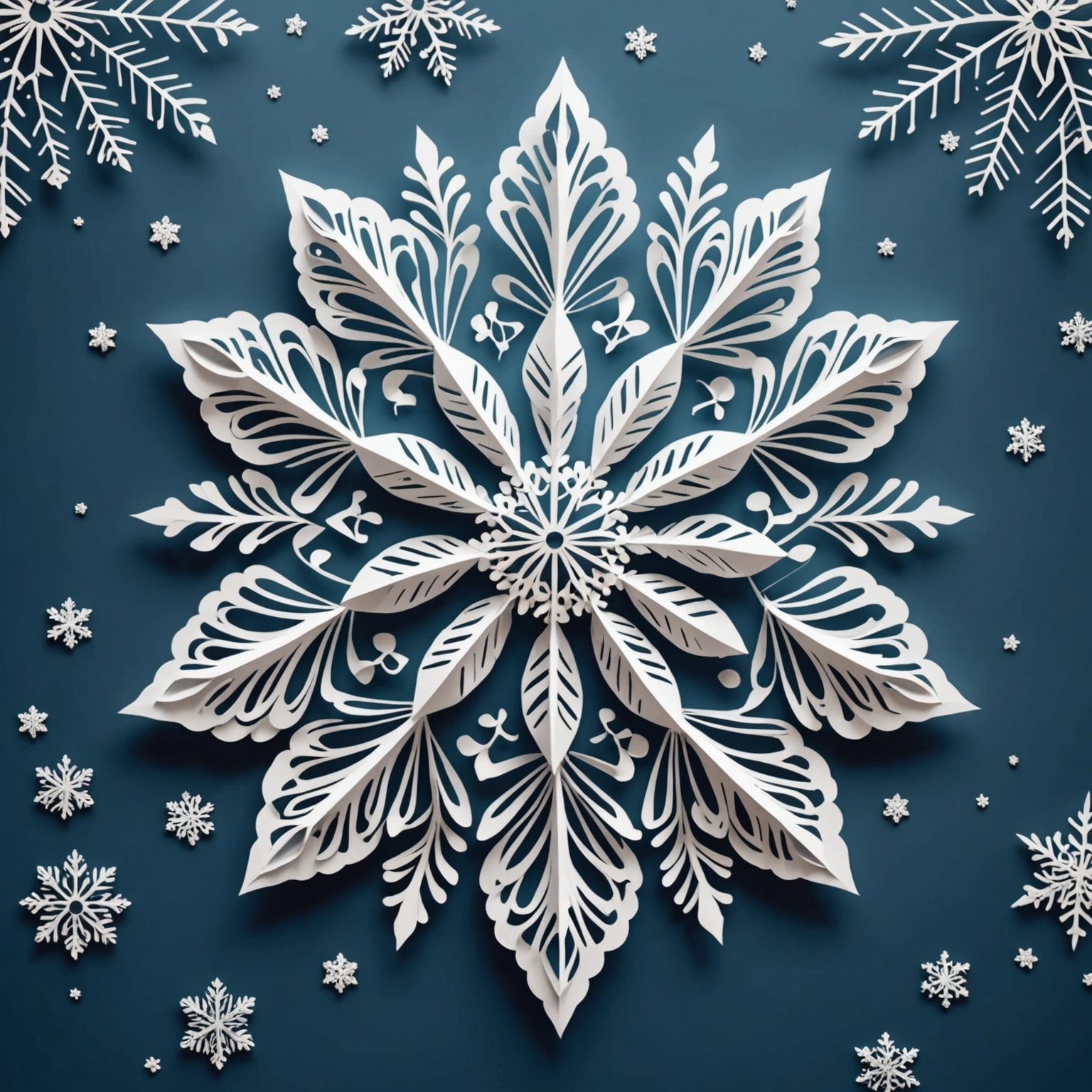 Как сделать снежинку из бумаги объёмную: 3D снежинка, которая оживит ваш интерьер