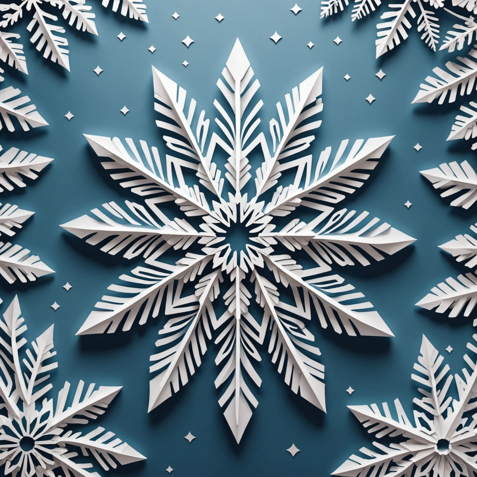 Как сделать снежинку из картона: Объёмную и эффектную декорацию своими руками