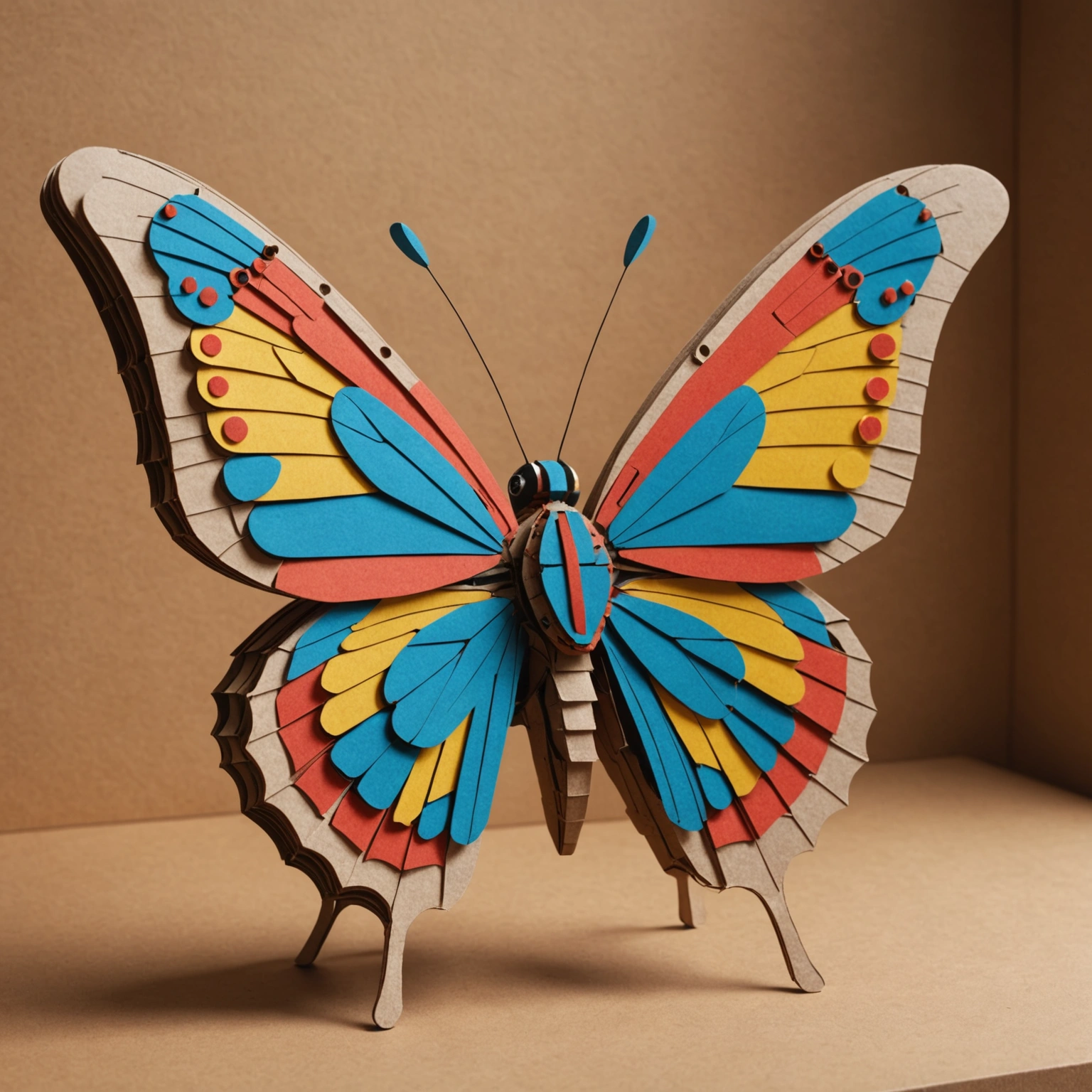 Как сделать бабочку из картона которая машет крыльями: Механическая красота своими руками