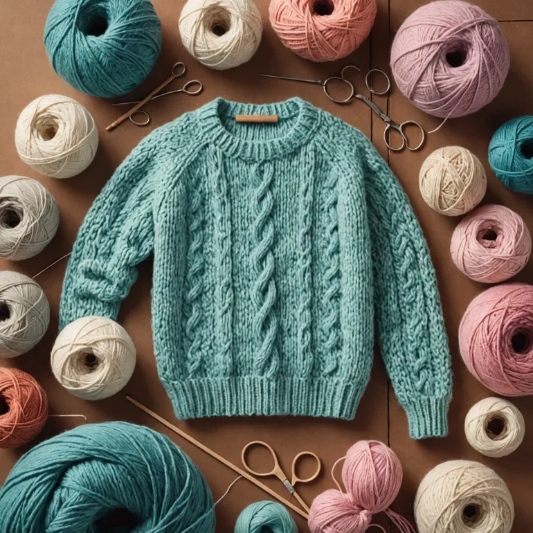 Откройте для себя искусство вязания: как связать свитер спицами с нуля