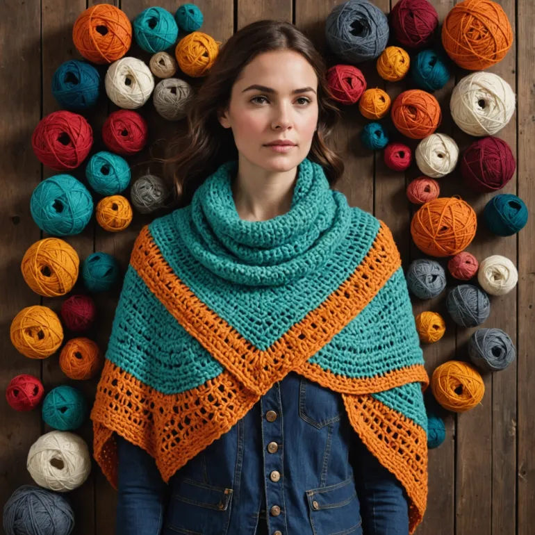 Вязание как искусство и способ самовыражения: начните с простой шали крючком