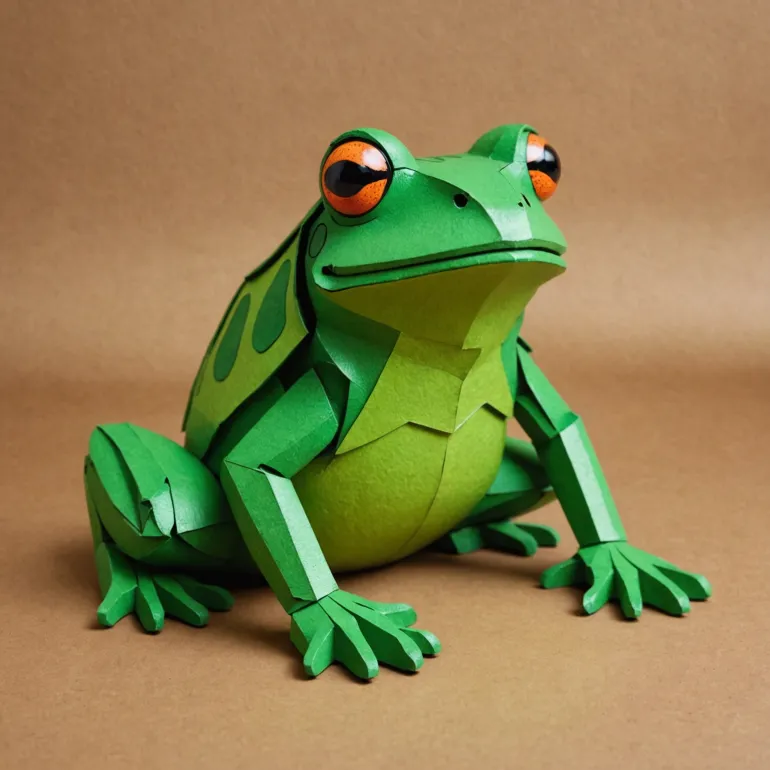 Как сделать лягушку из картона, которая стреляет: увлекательная стрелялка своими руками