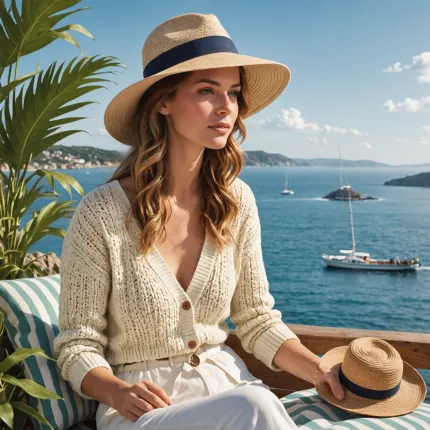 Панама спицами: как создать стильный и практичный аксессуар своими руками