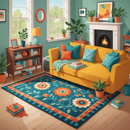 Преобразите свой дом с ковриком из старых вещей: пошаговая инструкция для творческих и экономных