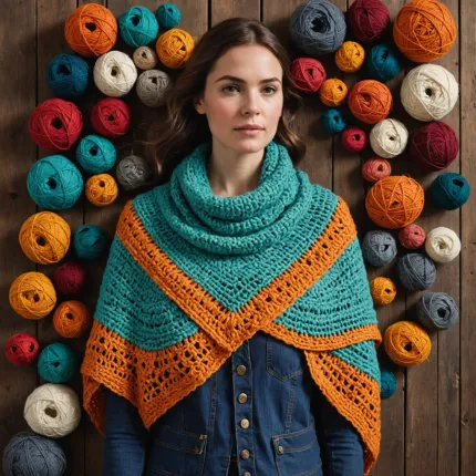 Вязание как искусство и способ самовыражения: начните с простой шали крючком