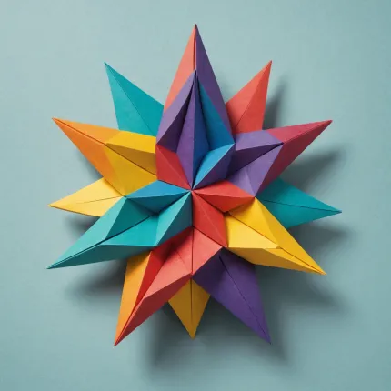 Как сделать звезду из бумаги объёмную: 3D и 5-конечную — искусство, доступное каждому