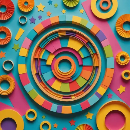 Как сделать кольцо из бумаги: Для кукол и декора — творческий подход к простым материалам